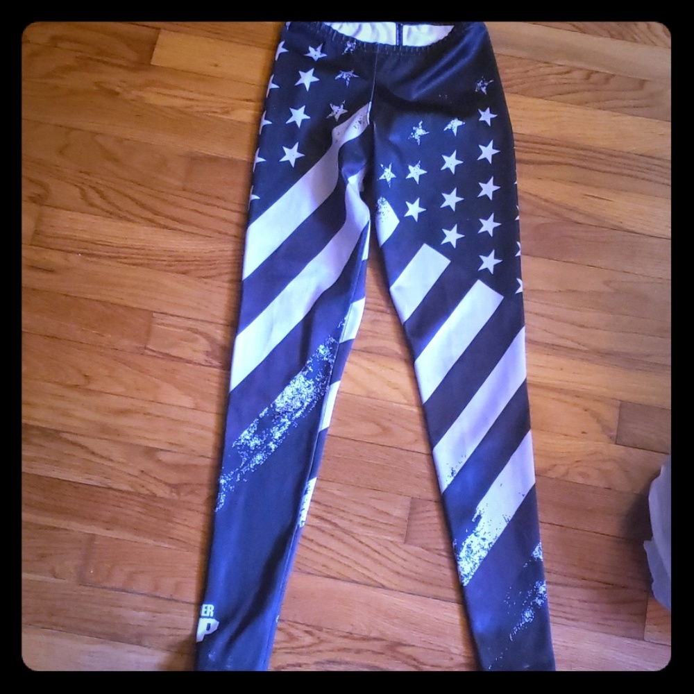flag leggings